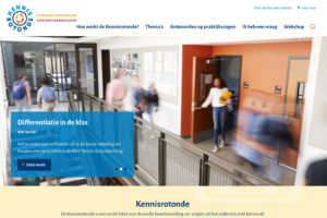 Kennisrotonde website homepage